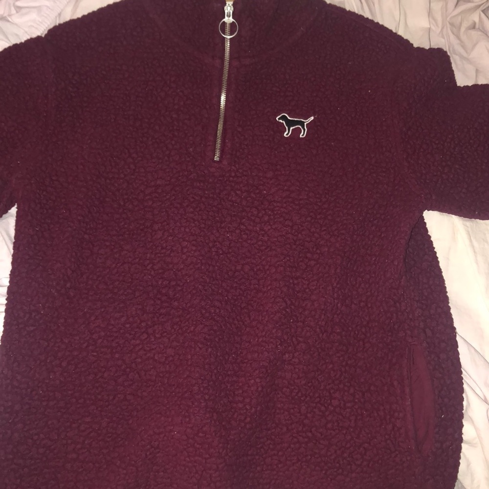 sherpa pullover